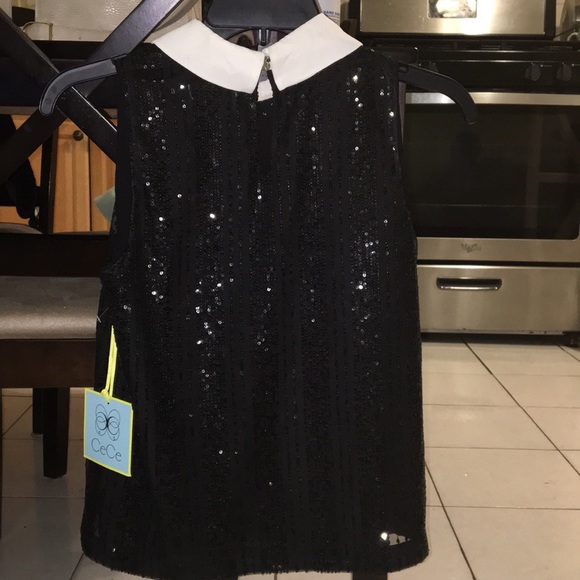 Cece Handless Top with collar - Picture 3 of 7